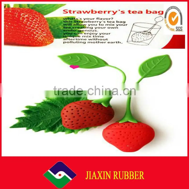 2014 new arrival new popular silicone flower tea filter