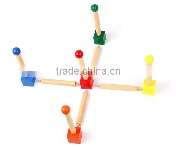 Early Childhood Education Baby Toy hand and Eye Coordination Montessori Throwing Circle