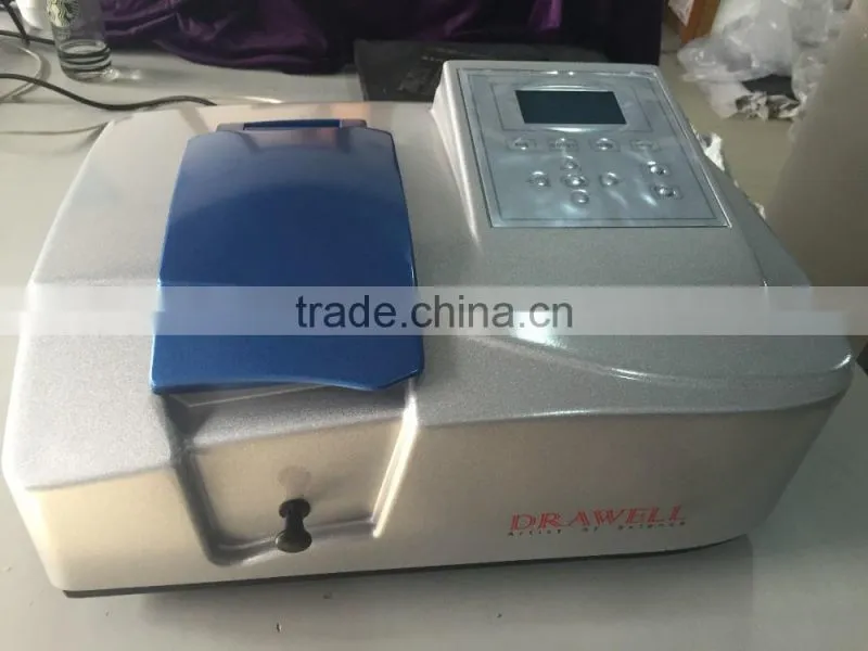 single beam Ultraviolet visible spectrophotometer