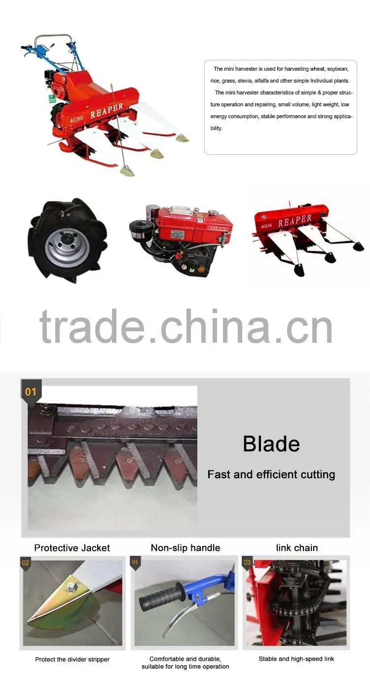 Best Sale Mini Harvester Machine