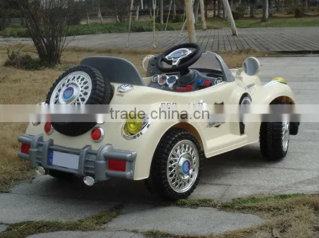 Baby Electric Ride On Car Retro Style