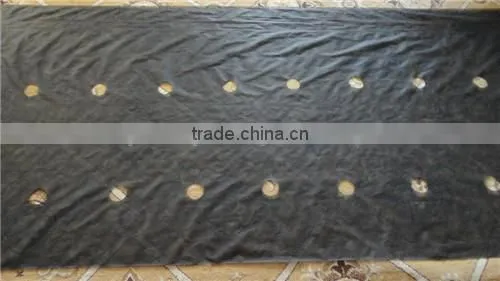 PP Woven Black Plastic Ground Cover Fabric Roll