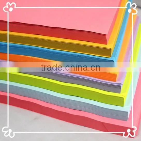 Factory!! 80gsm A4 Color Copy Paper/printing copy paper/a4 colour copy paper