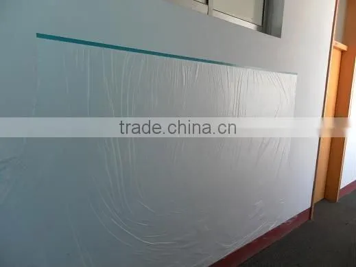 HDPE pre-taped masking film for outdoor paint use