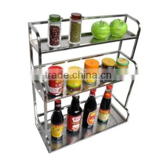 Multifunction Wall Mount Metal Kitchen Storage Shelves