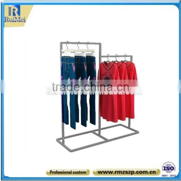 Removable Floor Standing Hanging clothes Display Racks