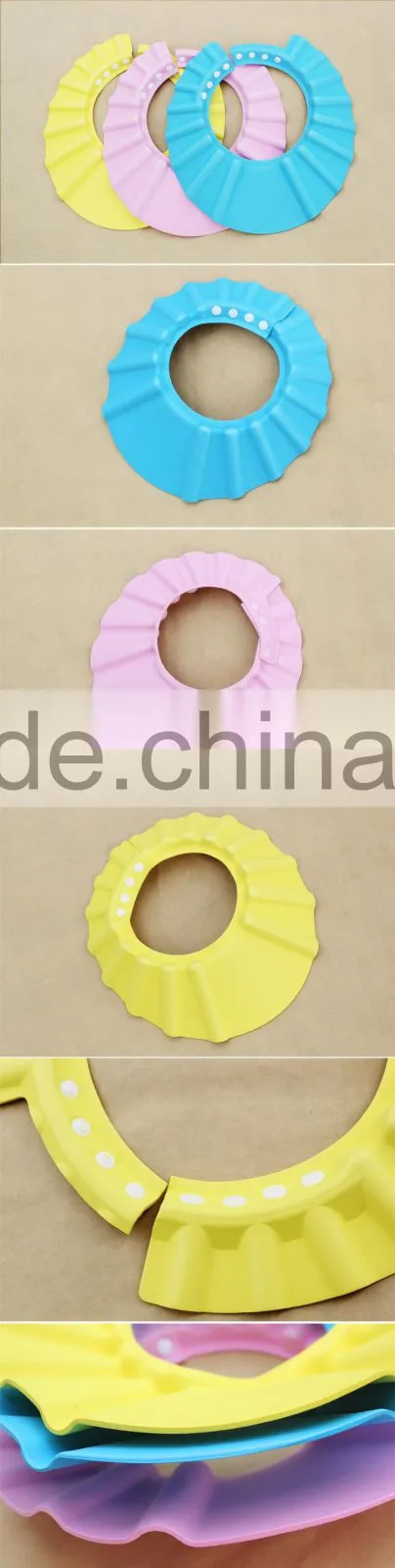J161 useful home safty baby baby bath hat