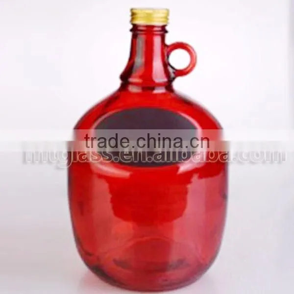 glass pitcher with lid