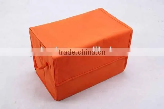 rectangular box with handle/non woven storage box