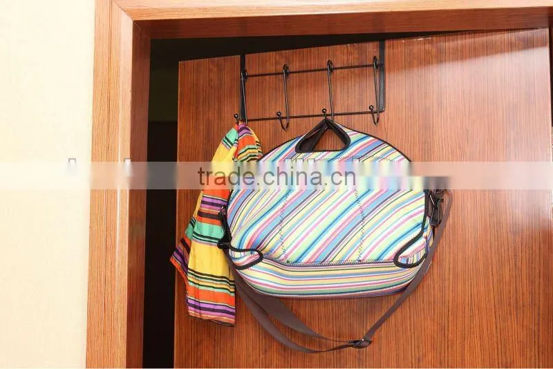 door coat hanger/door hook---4 hangers/black color