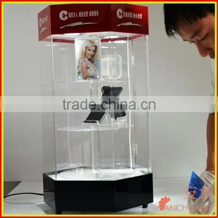 pop arcylic clear display showcase - living room showcase design