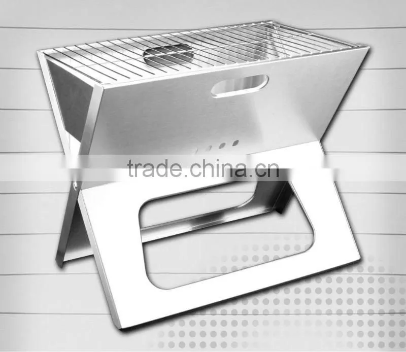 Pass LFGB test Folding charcoal Grill