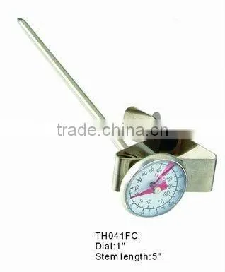 TH041 milk thermometer with metal clamp