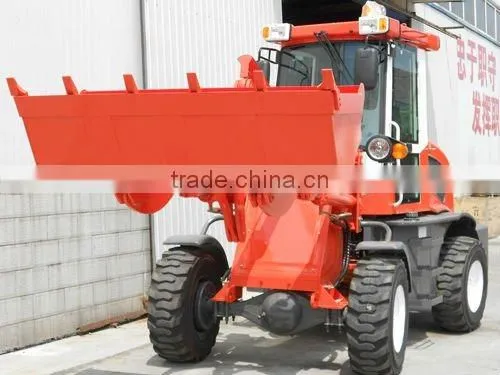 Huizhong zl15 mini articulated wheel loader with CE,ISO9001
