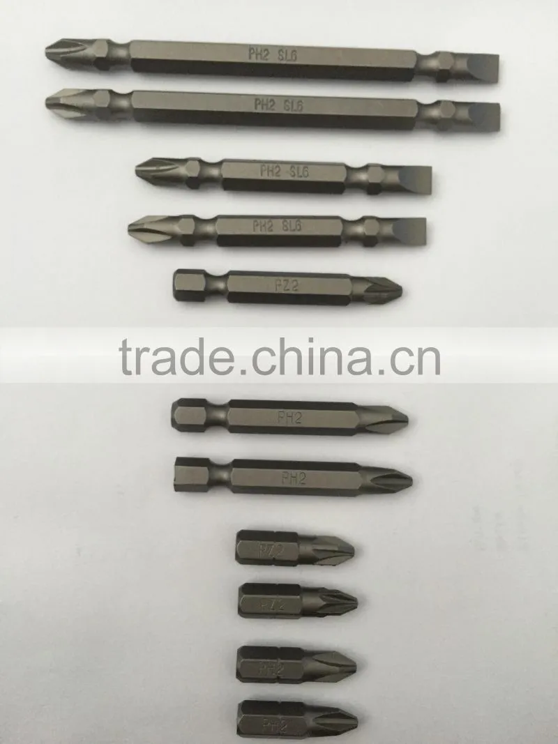 Wholesale price high quality various size ph2 s2 screwdriver bits with low moq