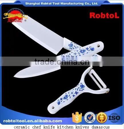 10 in 1 set kit ceramic chef knife kitchen knives damascus japanese butcher dinnerware cook cutlery