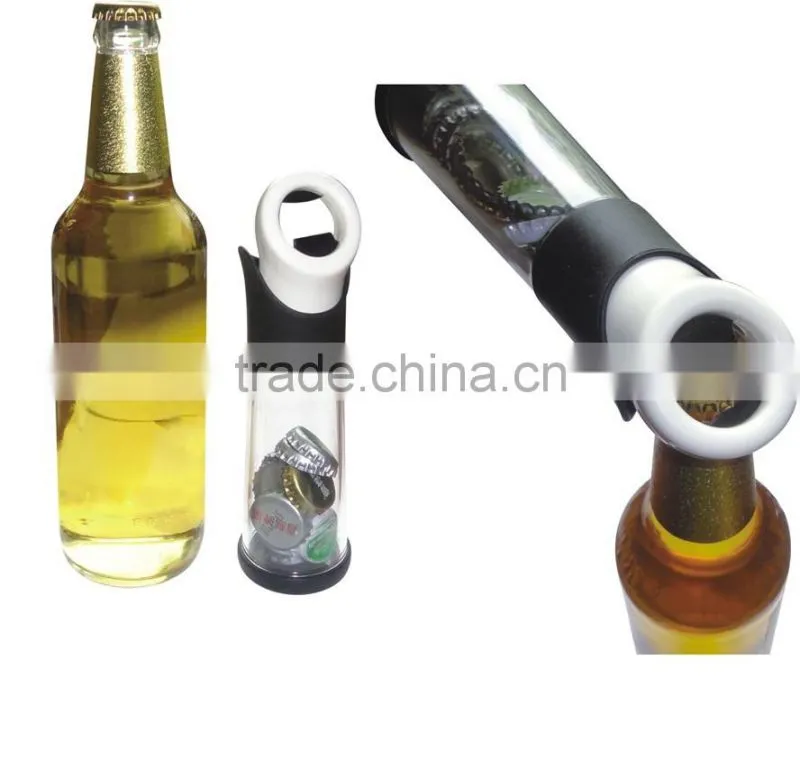 Promotional customized cap catcher bottle opener
