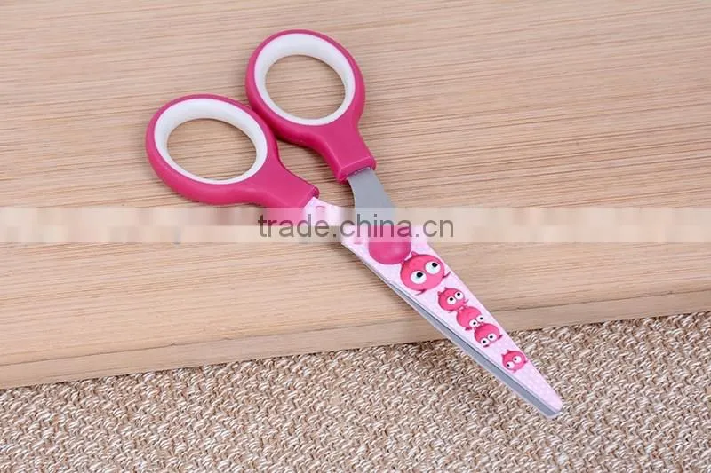 Cute Carton Children Scissors Office Paper Cutting Scissors
