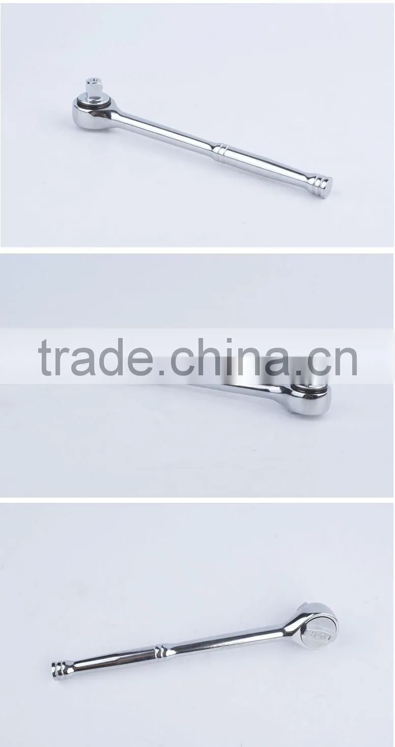 chrom plated ratchet spanners,Taiwan origin CR-V ratchet wrench,universal spanner wrench