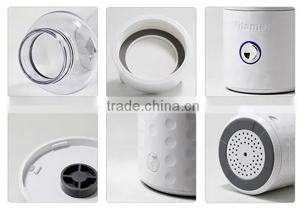Vitamer Electric Portable Detachable USB Rechargeable Juicer Cup Automatic Blender Shaker BPA Free Water Bottle 500ml