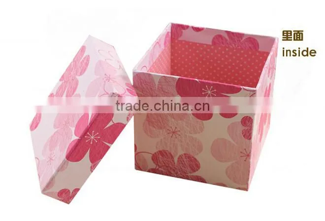 Gift box packaging engagement window gift box