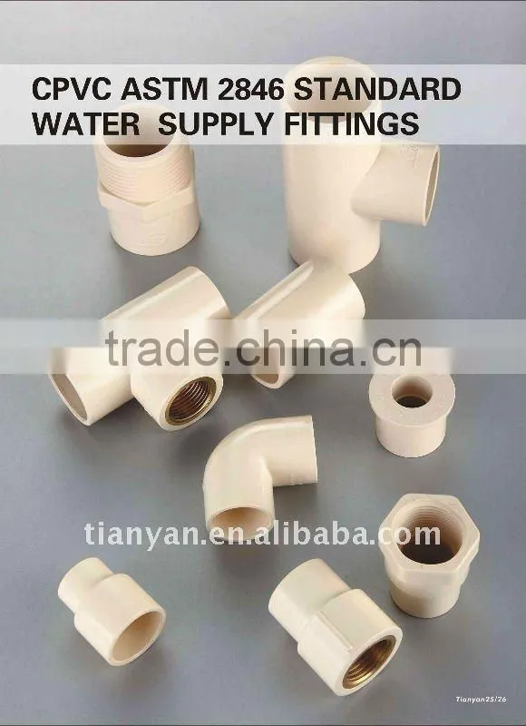 ASTM D2846 CPVC MALE COUPLING