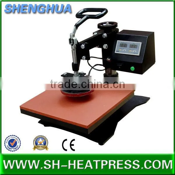 Multi-functional all in one t-shirt combo heat press machine
