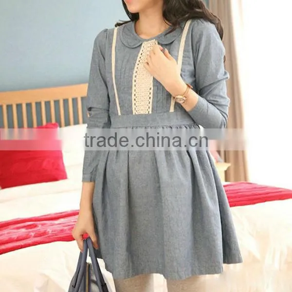 2014 new arrival Maternity summer dress pregnant dress maternity clothing