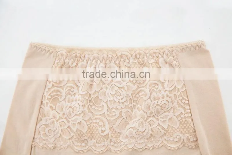 Cheapest Factory 95% Cotton 5% Spandex with Lace Custom Sexy Fancy Woman Underwear