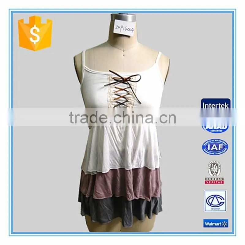 2016 Newest Colorful Tight Three Layers Womens Vest
