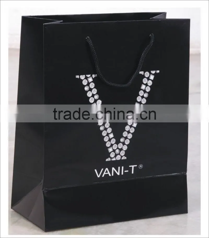Paper Bags with logo printed glossy finish