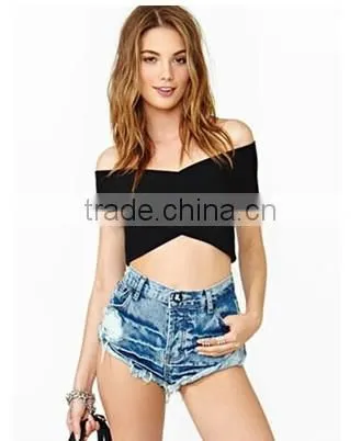 Black Sexy off the Shoulder Backless women's clothing