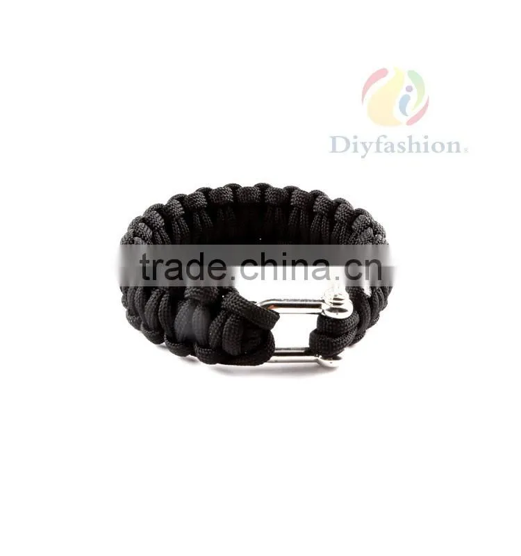 Outdoor Survival Bracelet Paracord, Handmade Bracelet For Men Women PC6013-3