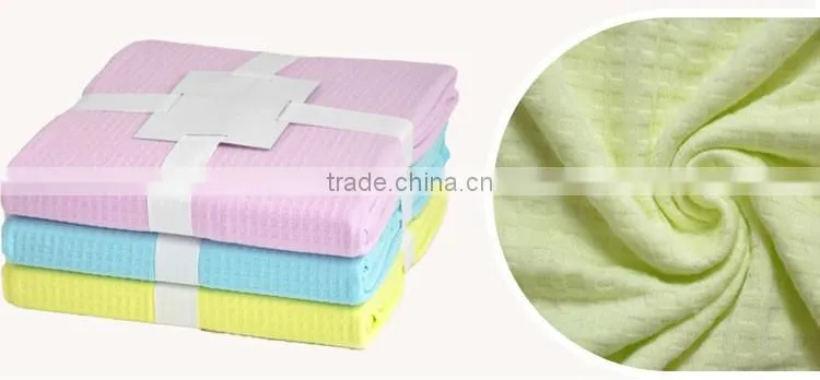 Promotion Gift Cheap Warm Polyester Knitting Fleece Blanket