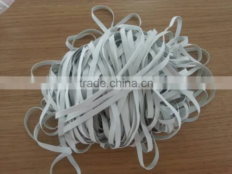 Latex elastic rubber tape for swimwear