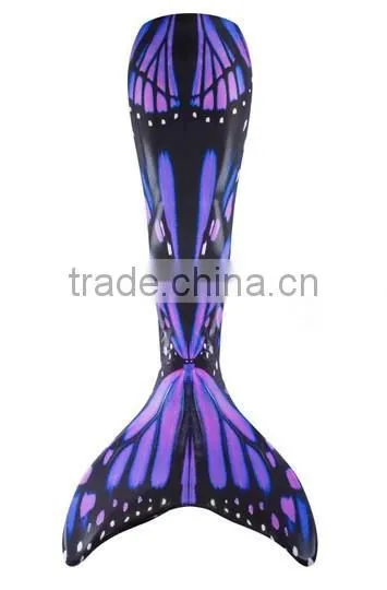 Custom mermaid swim outfit and mono fin(s m l xl XXL)