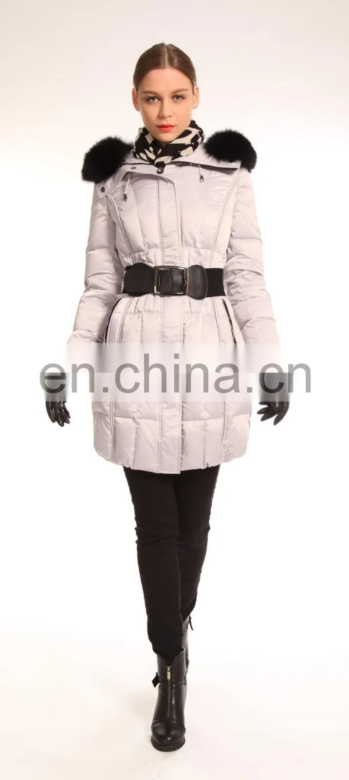 New Design Hot Selling For Winter Long Down Coat Women'S