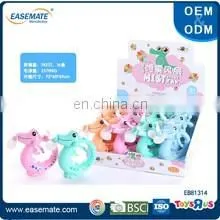 2016 Hot summer toys six blades cheap hand fans for kids