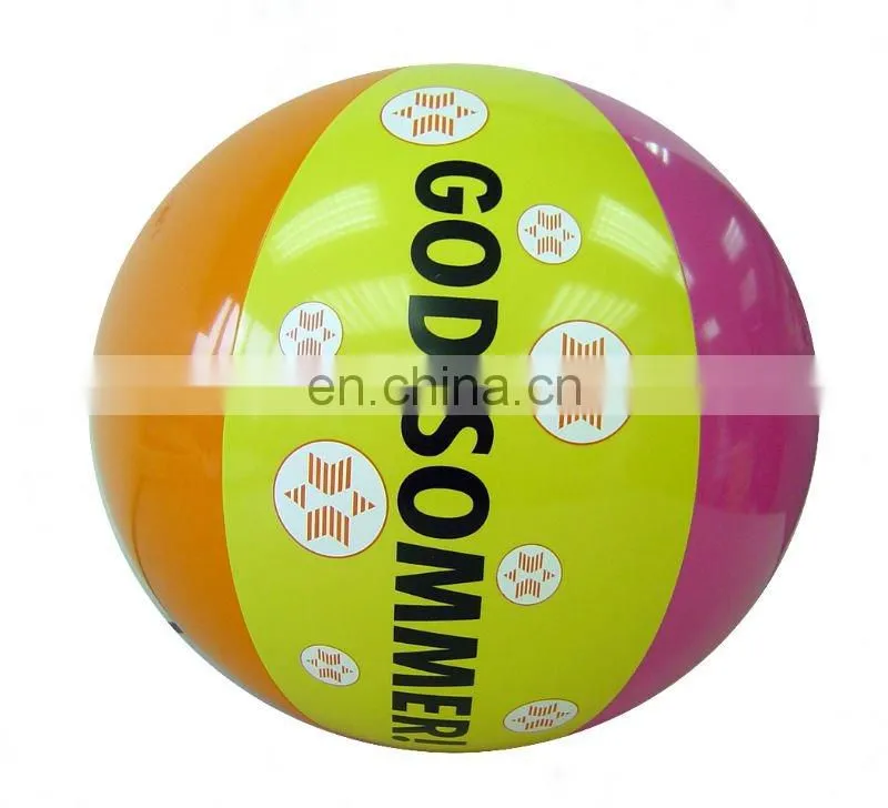4 Color Inflatable Beach Ball