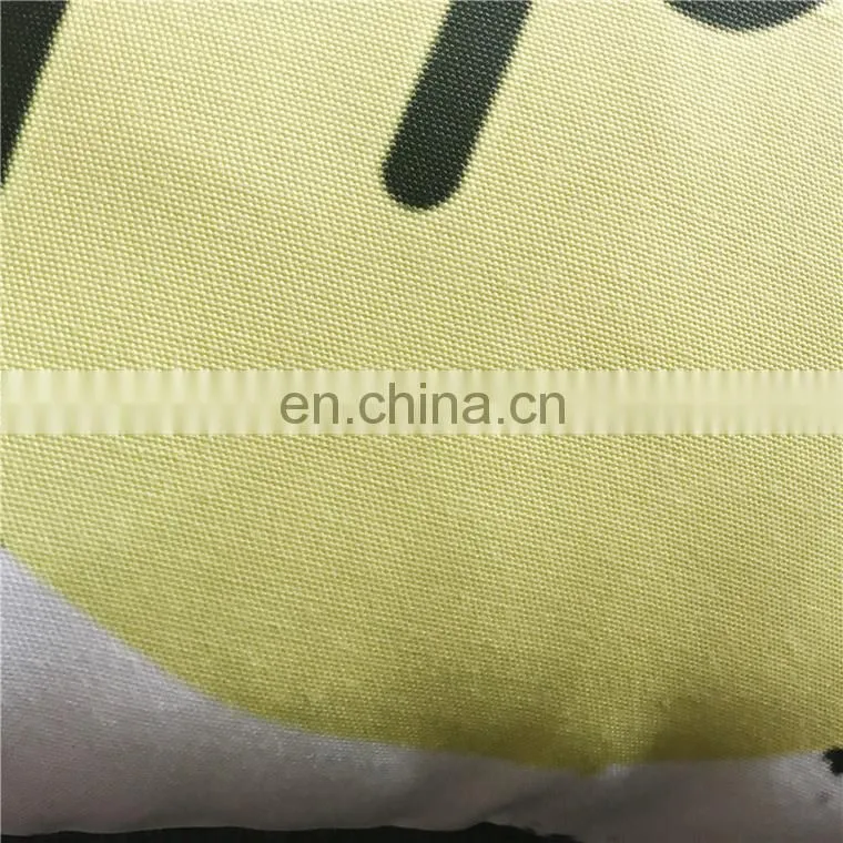Cute Words Square 100% Polyester Custom Extra Large Linen Cushion Covers