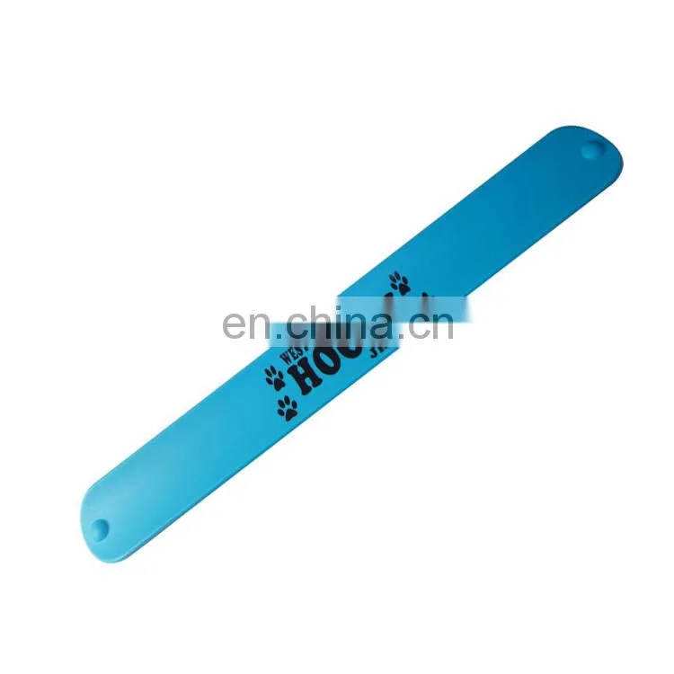 cute custom slap 3d silicone rubber wristband