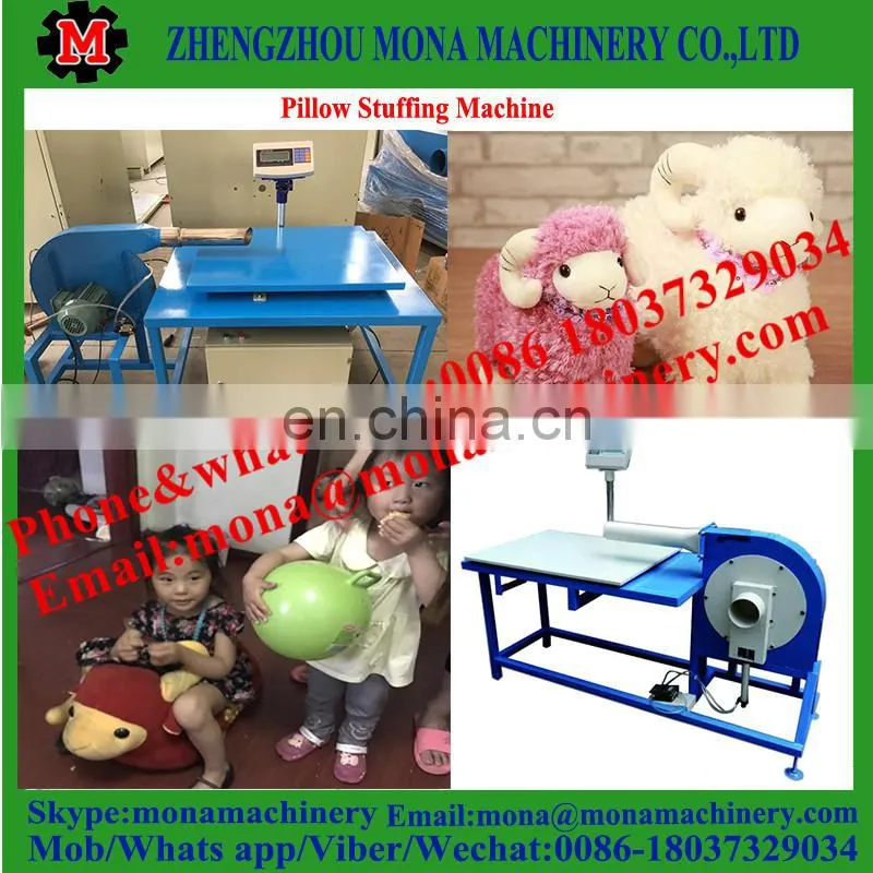 Newly design Plush Toy Stuffing Machine / Machines For Make Toys / Fiber Pillow Filling Machine
