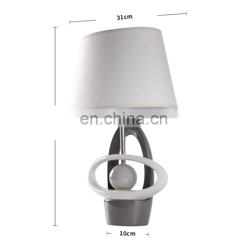 Modern style and European style ceramic table lamp