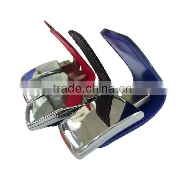 Hot selling Leather USB Flash Drive 1gb