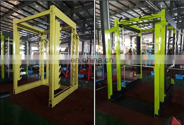 Gym commercial fitness equipment multifunctional 3D Smith machine