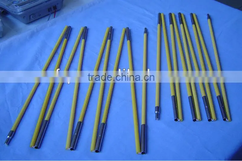 FRP tent support pole / fiberglass tent poles
