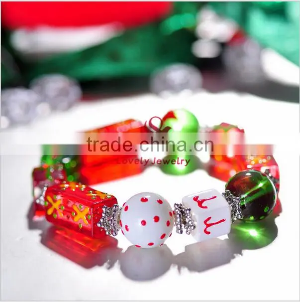 Glass acrylic Jewelry Bead For kids EC063(DIY)