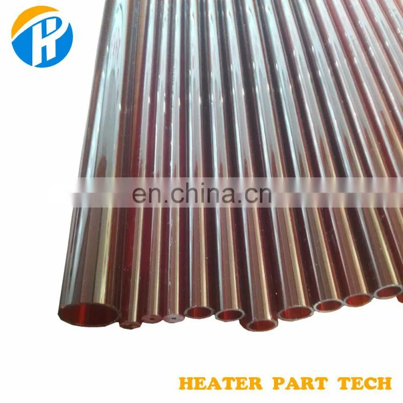 Whole one shape without welded lucency transparency Square Shape Quartz Tube