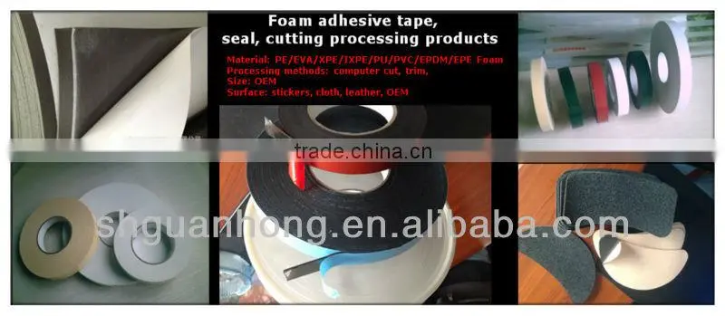high holding power fixing and laminating PE foam tape