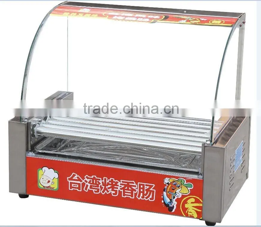 7 sticks hotdog maker machine